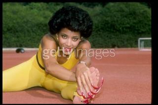 Florence Griffith Joyner feet photo 2