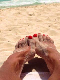 Fran Townsend feet photo 3