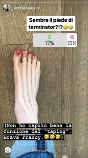 Francesca Leto feet photo thumbnail