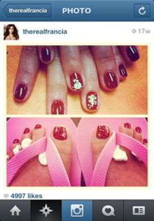Francia Raisa feet photo thumbnail