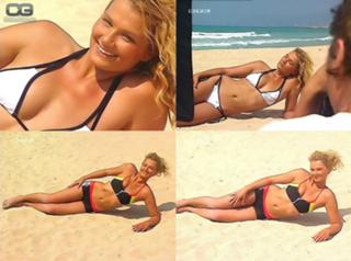 Franziska van Almsick feet photo thumbnail