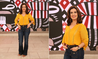 Fátima Bernardes feet photo thumbnail