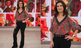 Fátima Bernardes feet photo thumbnail