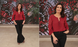 Fátima Bernardes feet photo thumbnail