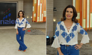 Fátima Bernardes feet photo thumbnail