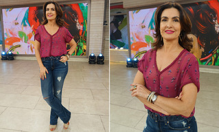Fátima Bernardes feet photo thumbnail