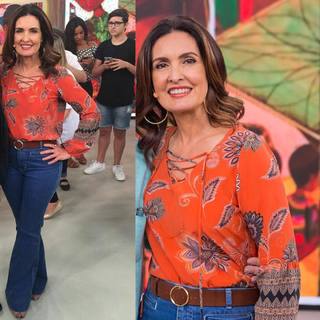 Fátima Bernardes feet photo thumbnail