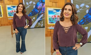 Fátima Bernardes feet photo thumbnail