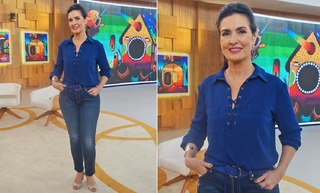 Fátima Bernardes feet photo thumbnail