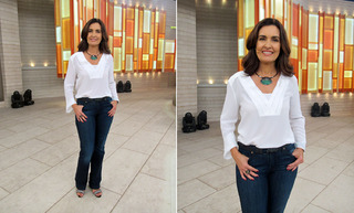 Fátima Bernardes feet photo thumbnail