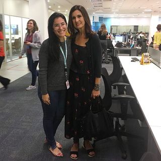 Fátima Bernardes feet photo thumbnail