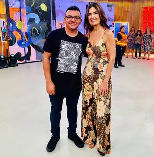 Fátima Bernardes feet photo thumbnail