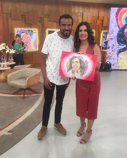 Fátima Bernardes feet photo thumbnail