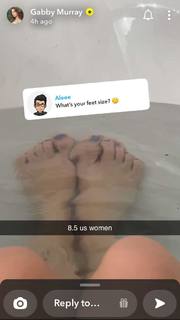 Gabby Murray feet photo thumbnail