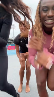 Gabby Thomas feet photo 7