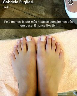 Gabriela Morais feet photo 8