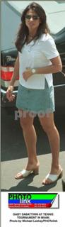 Gabriela Sabatini feet photo thumbnail
