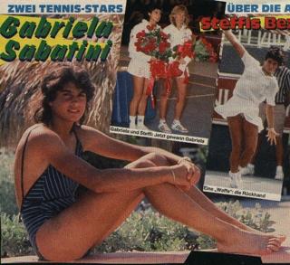 Gabriela Sabatini feet photo thumbnail