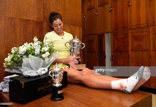 Garbiñe Muguruza feet photo thumbnail