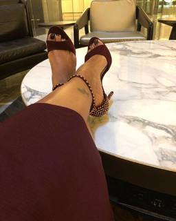 Garcelle Beauvais feet photo thumbnail