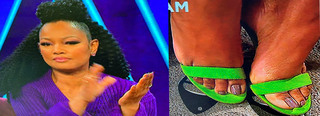 Garcelle Beauvais feet photo thumbnail