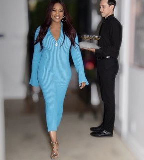 Garcelle Beauvais feet photo thumbnail