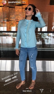Gauhar Khan feet photo thumbnail