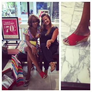 Gayle King feet photo 7