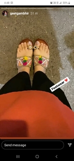 Geet Gambhir feet photo thumbnail