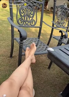Geet Gambhir feet photo thumbnail