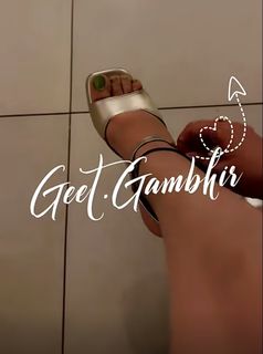 Geet Gambhir feet photo thumbnail