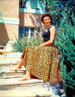 Gene Tierney feet photo 2