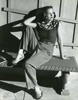 Gene Tierney feet photo 2