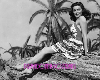 Gene Tierney feet photo 9
