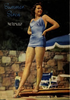 Gene Tierney feet photo 3