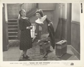 Gene Tierney feet photo 1