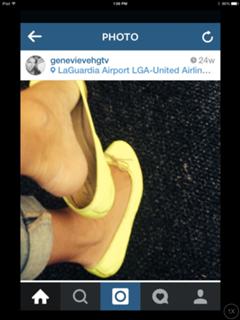 Genevieve Gorder feet photo thumbnail