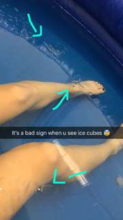 Genie Bouchard feet photo thumbnail