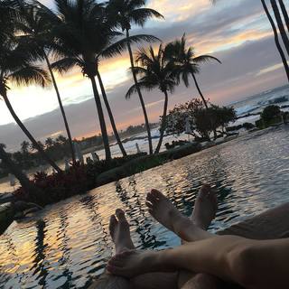 Genie Bouchard feet photo thumbnail