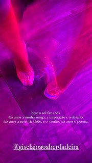 Gisela João feet photo 2