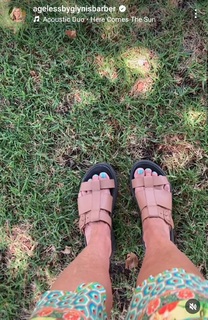 Glynis Barber feet photo 20