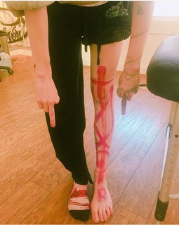 Grimes feet photo thumbnail