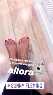 Guendalina Tavassi feet photo 9