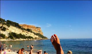 Géraldine Lapalus feet photo 5