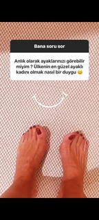 Gülben Ergen feet photo thumbnail