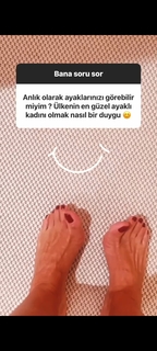 Gülben Ergen feet photo thumbnail