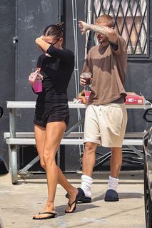 Hailey Bieber feet photo 16