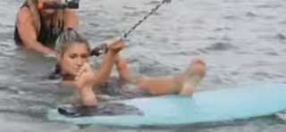 Hailie Deegan feet photo thumbnail