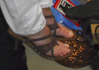 Hana Kynychová feet photo 2
