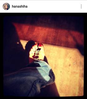 Hana Shiha feet photo thumbnail